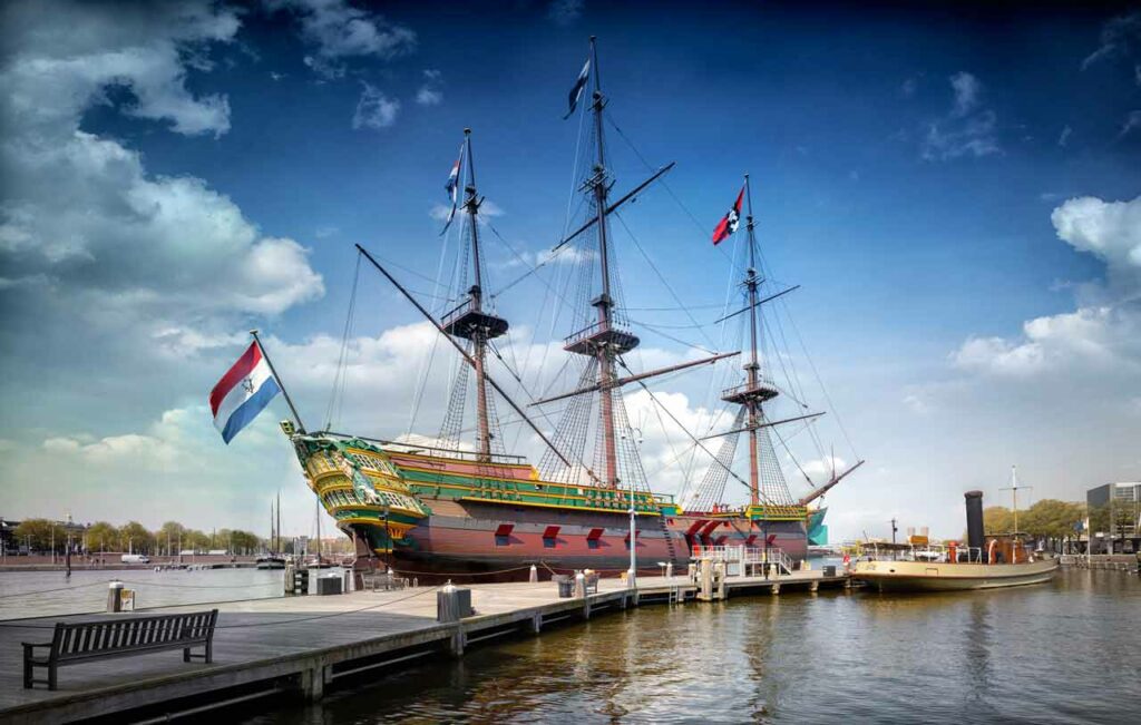 A tour on the “Dutch East Indiaman”