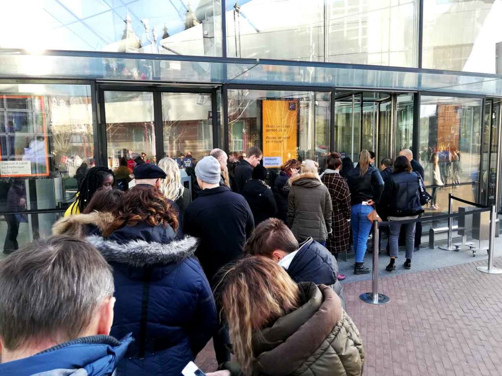 Waiting times at the Van Gogh Museum