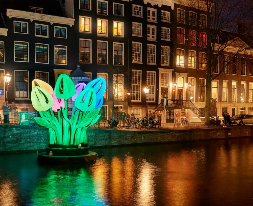 What is the Festival of Lights in Amsterdam?