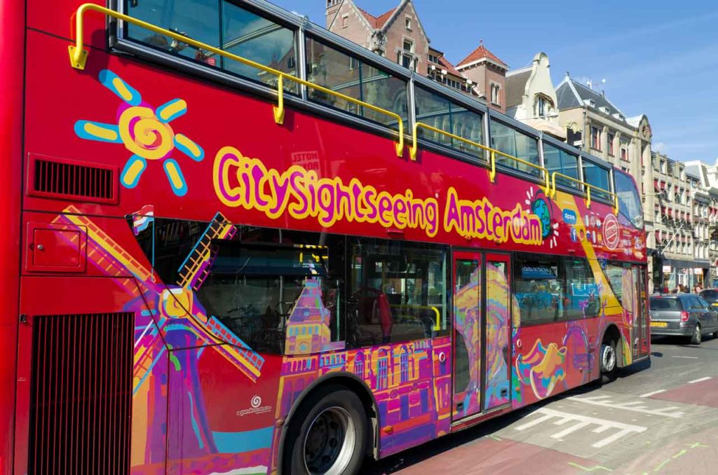 Hop-On Hop-Off Bus - 10% discount with the Amsterdam Pass